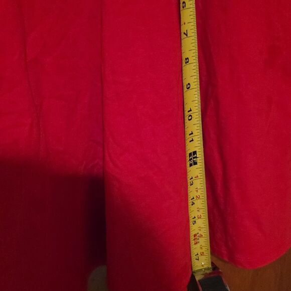 Forever 21 Vibrant Red Skater Skirt (JUNIORS) - Picture 4 of 4